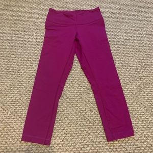 Lululemon cropped leggings